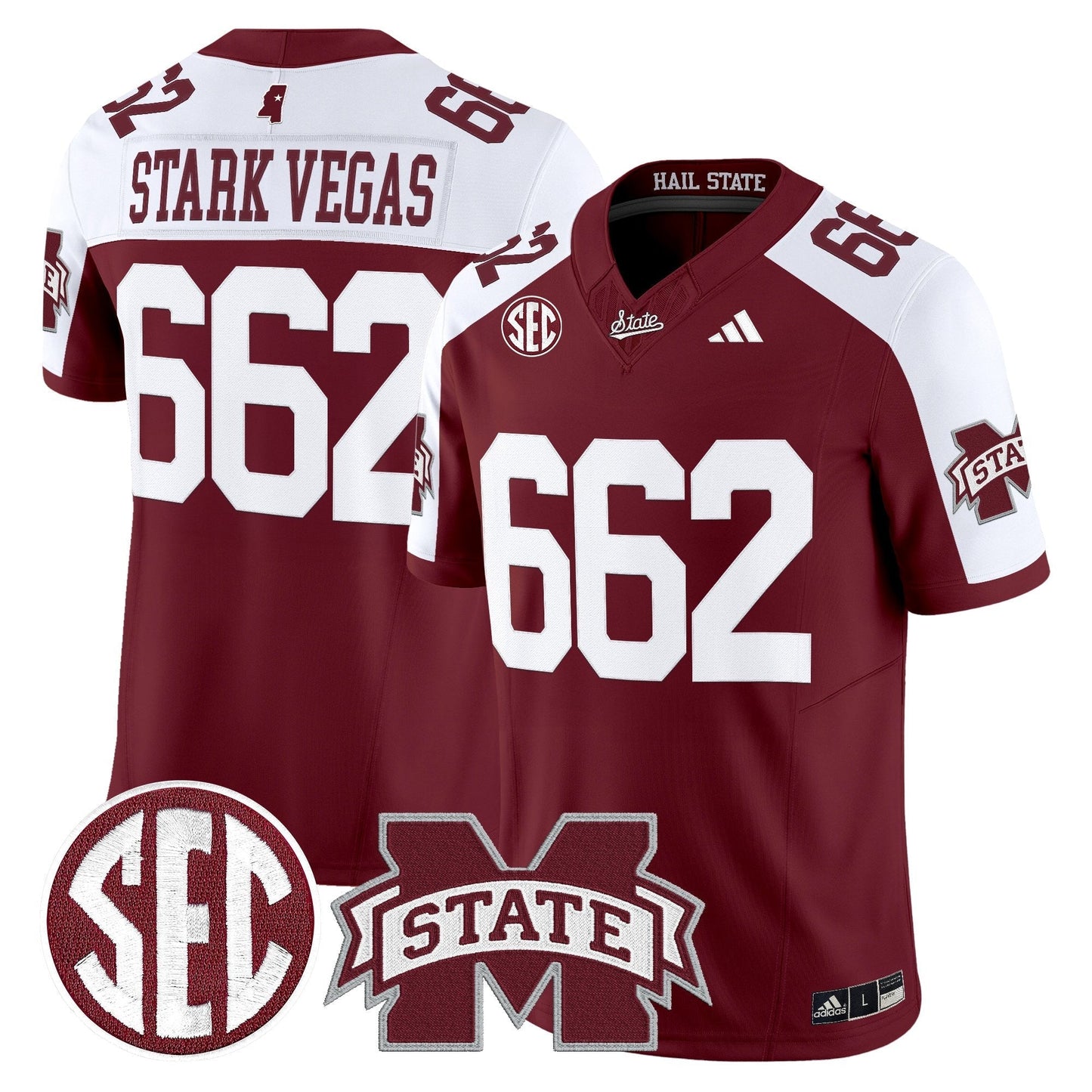 Maroon Alternate - Stark Vegas 662