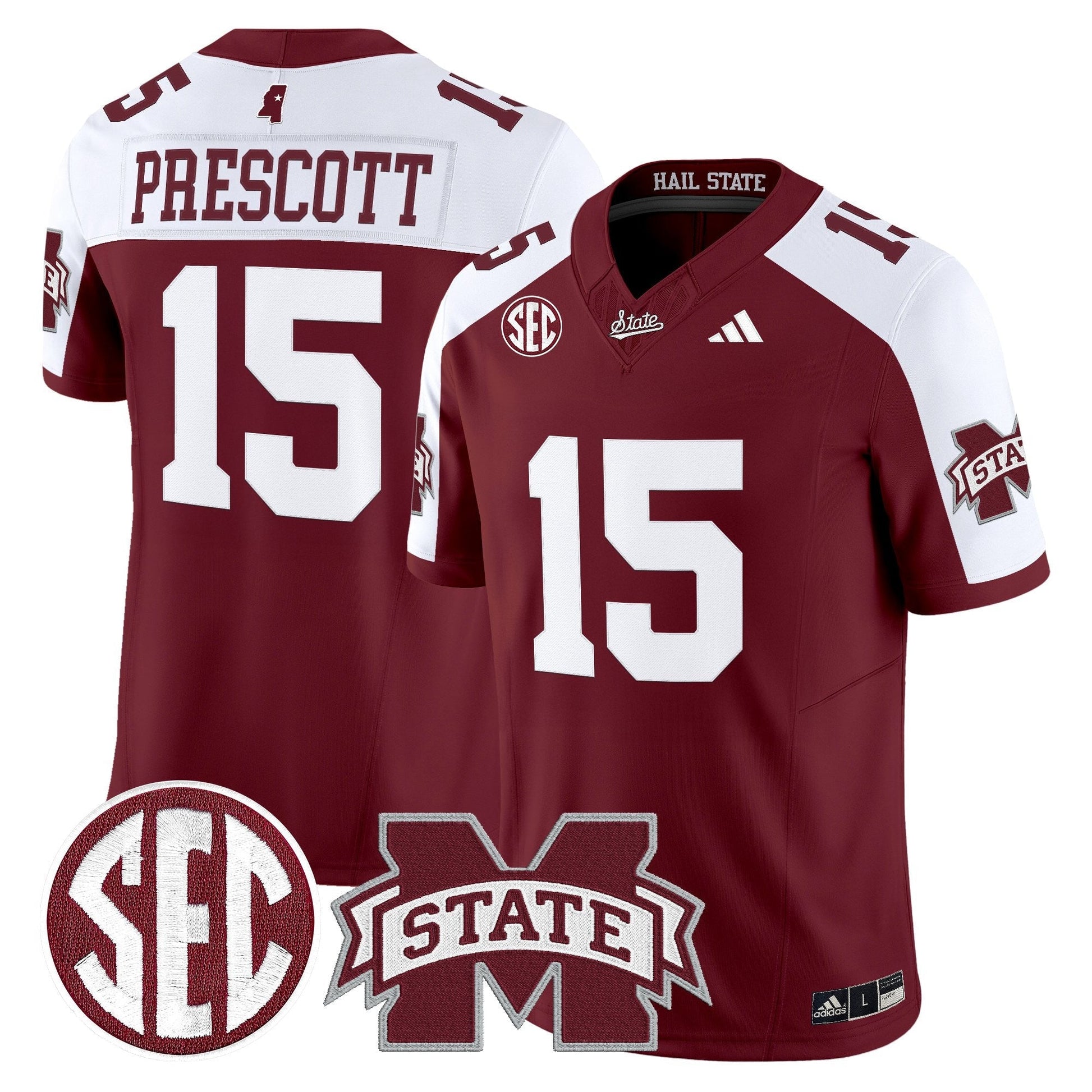 Maroon Alternate - Dak Prescott