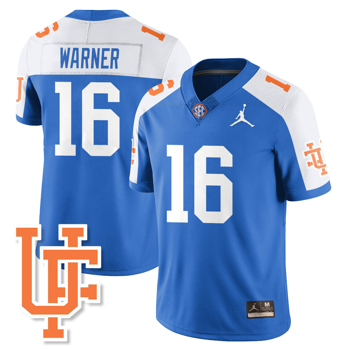 Blue Alternate - Aidan Warner - 16