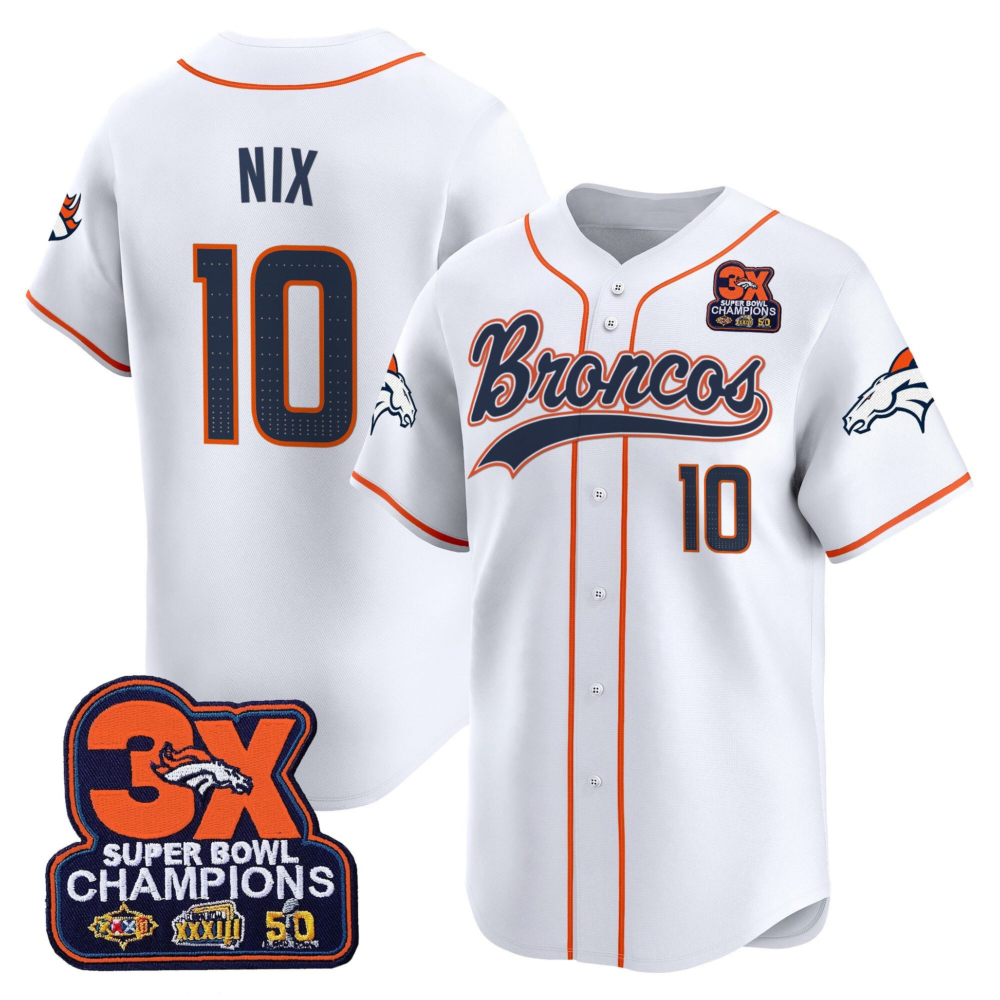 White - Bo Nix