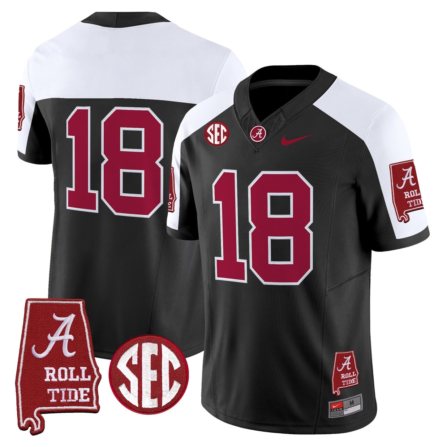 Black Alternate - #18 Crimson