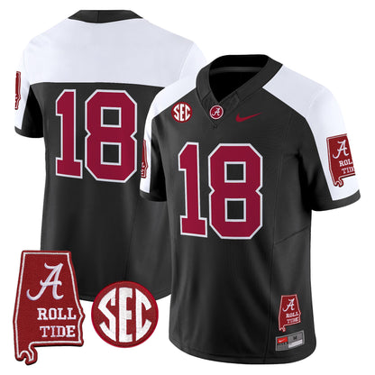 Black Alternate - #18 Crimson