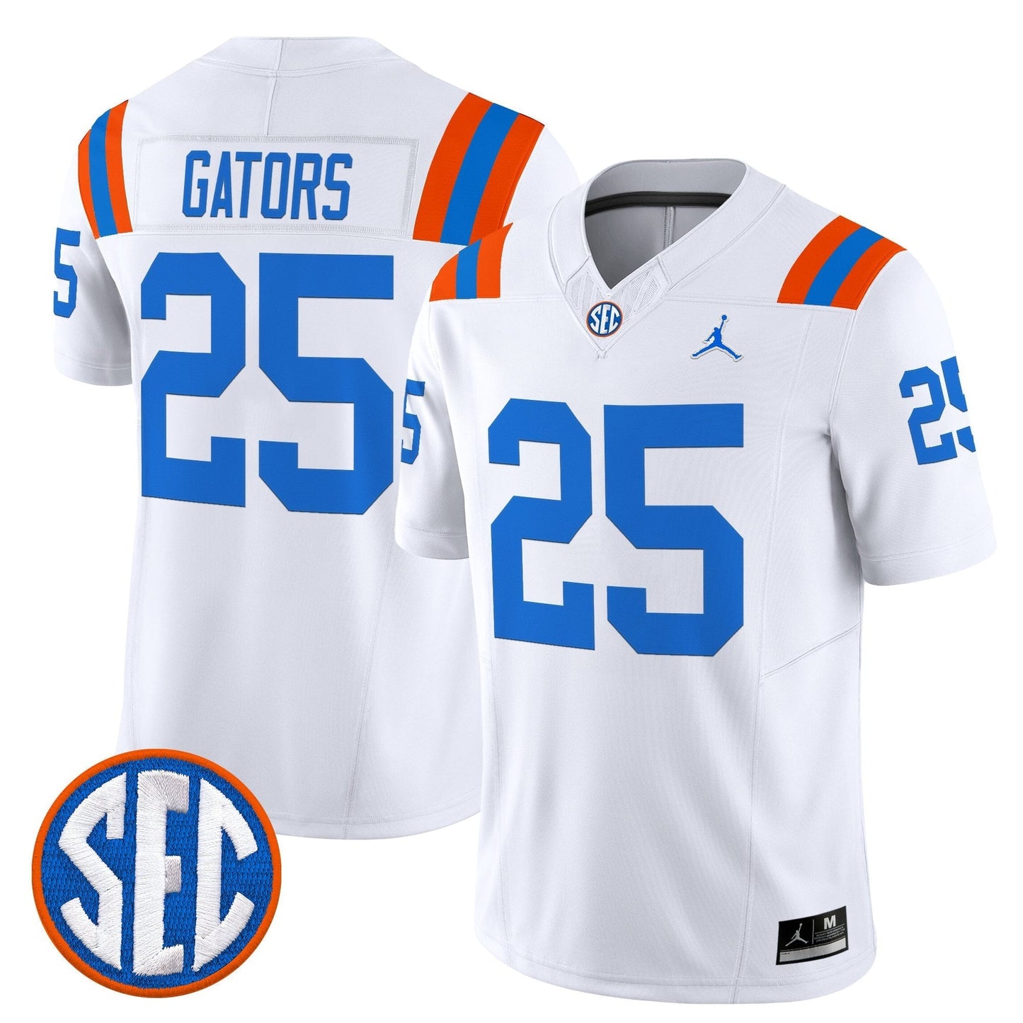 White - #25 Gators