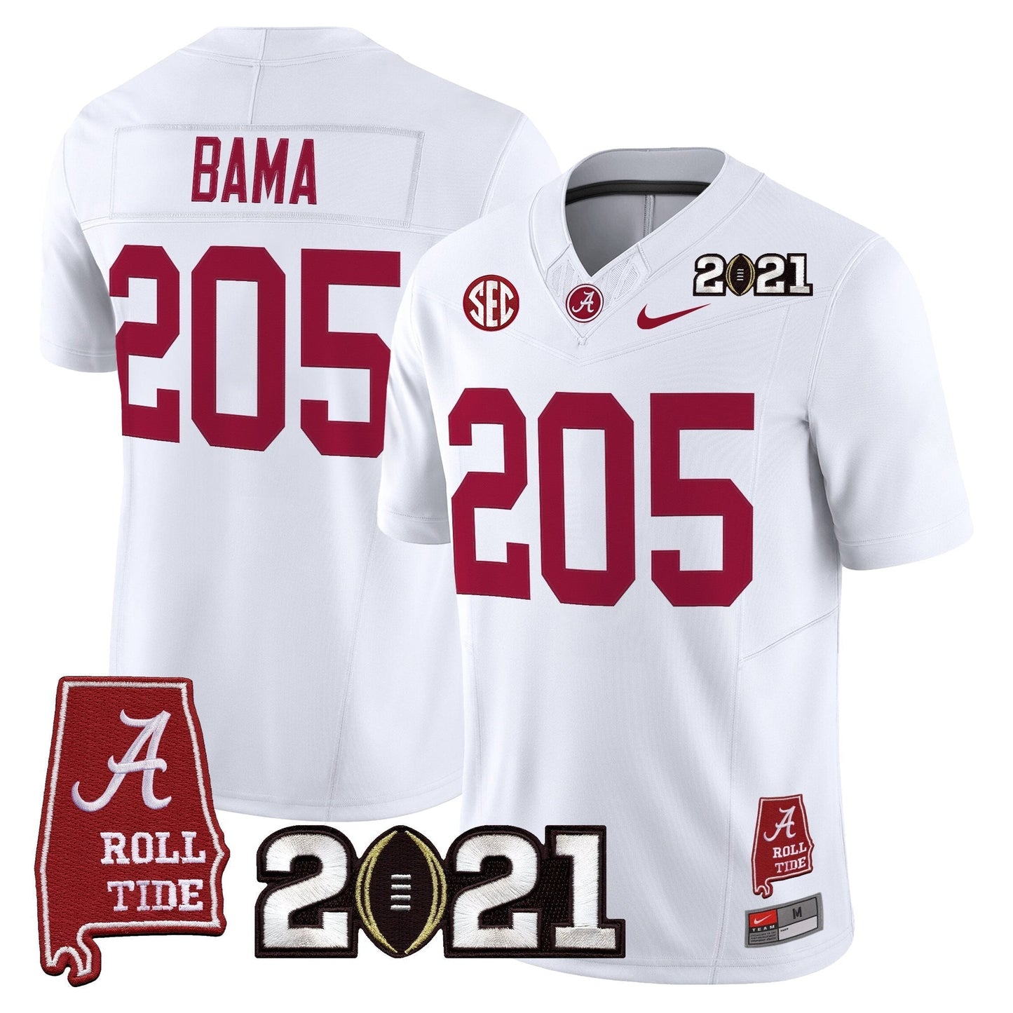White - Bama 205