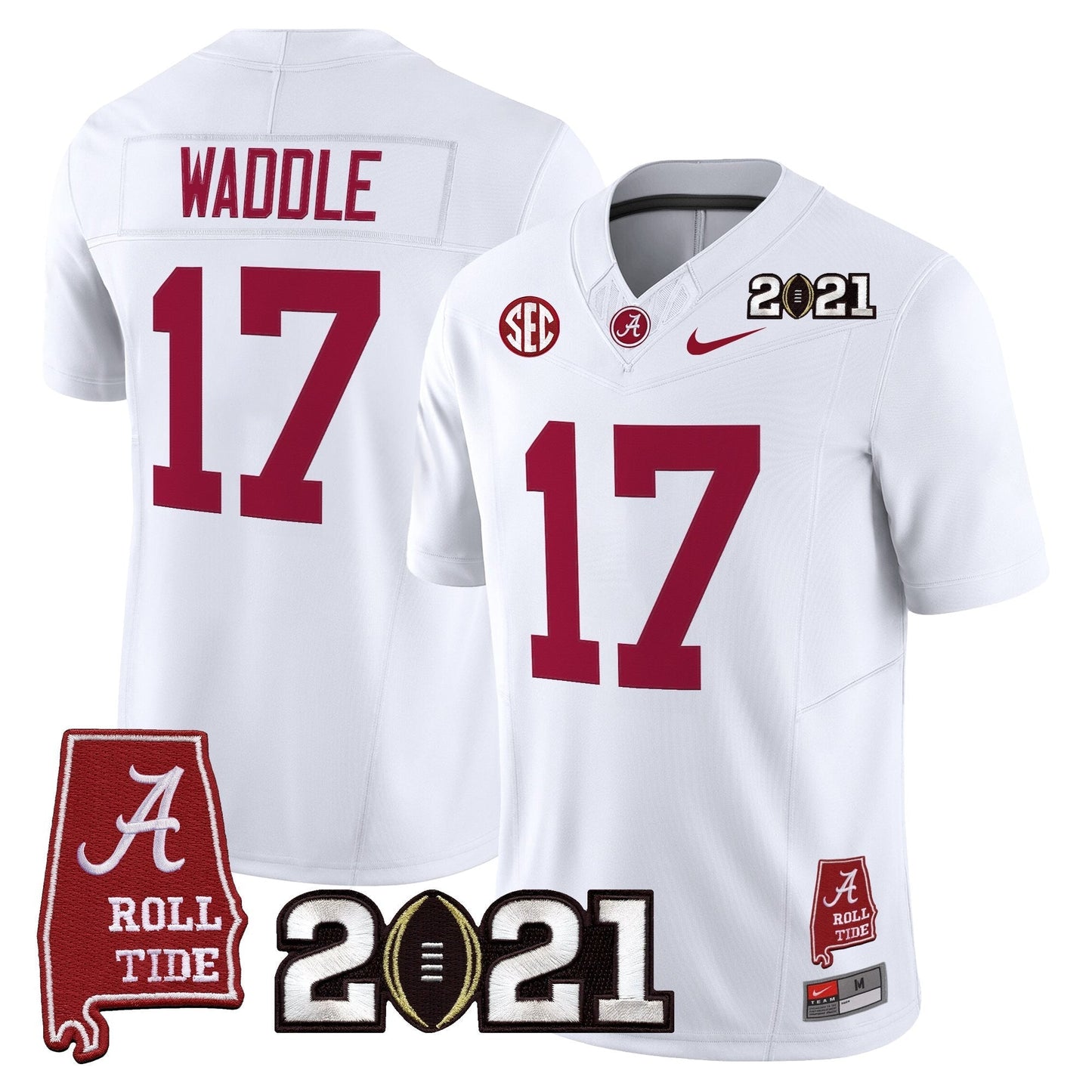 White - Jaylen Waddle