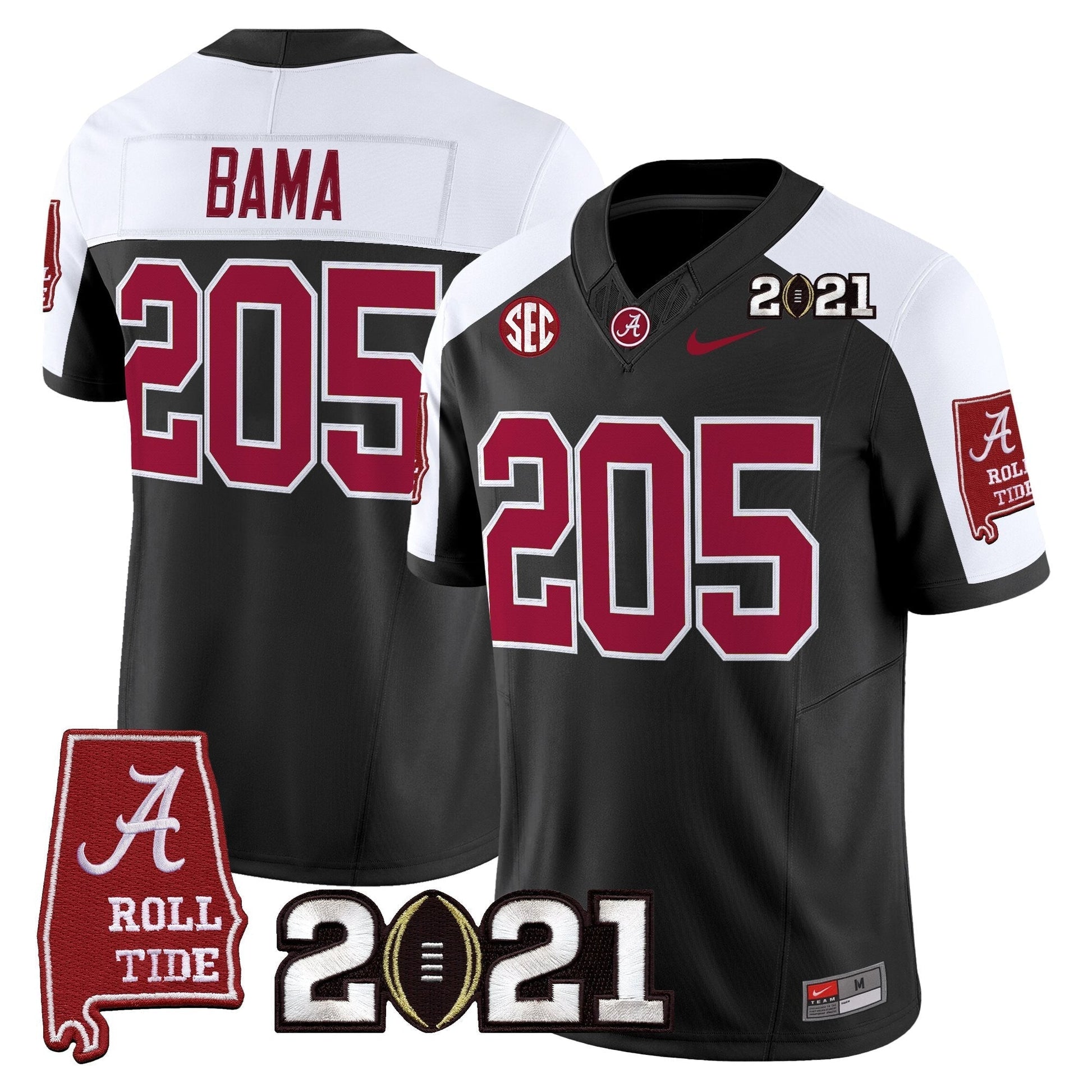 Black Alternate - Bama 205
