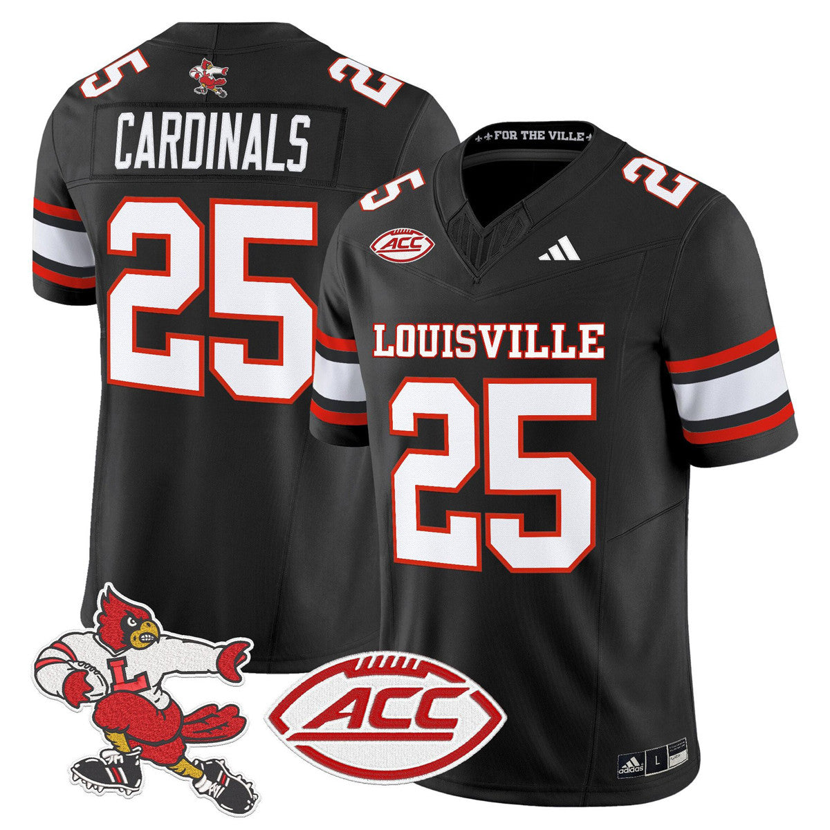Black - #25 Cardinals