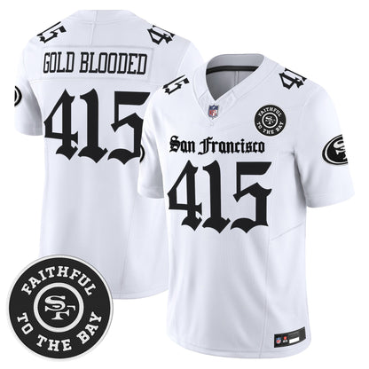 White - Gold Blooded 415