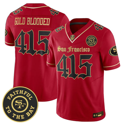 Black-Red Gold - Gold Blooded 415