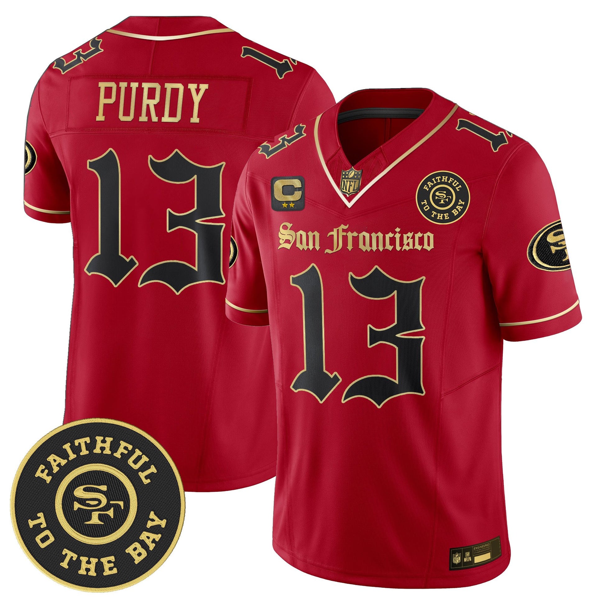 Black-Red Gold - Brock Purdy
