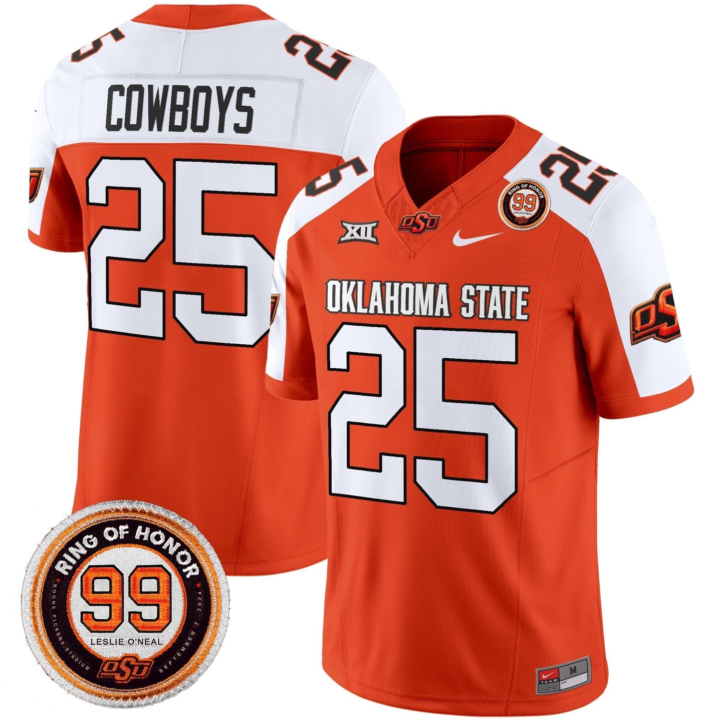 Orange Alternate - #25 Cowboys