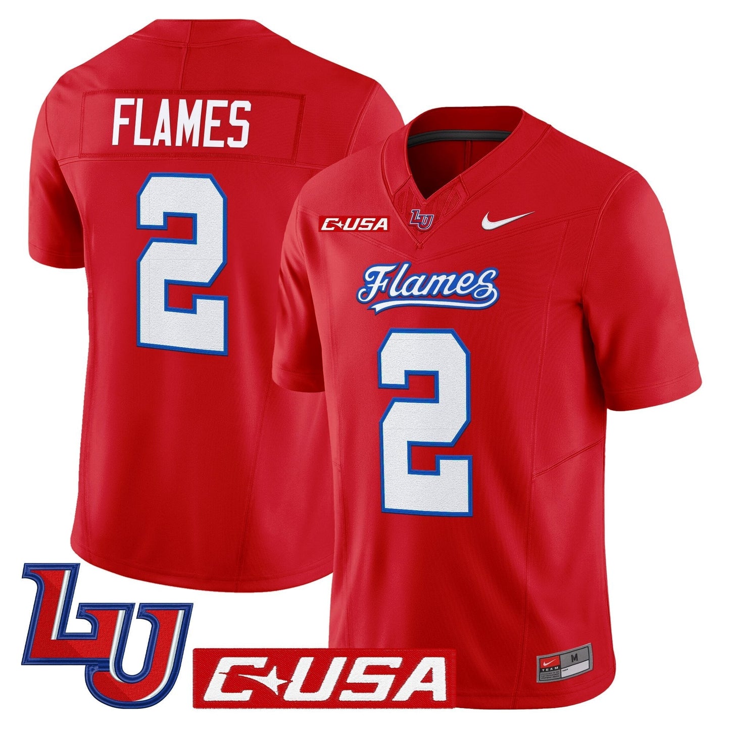 Red - #25 Flames