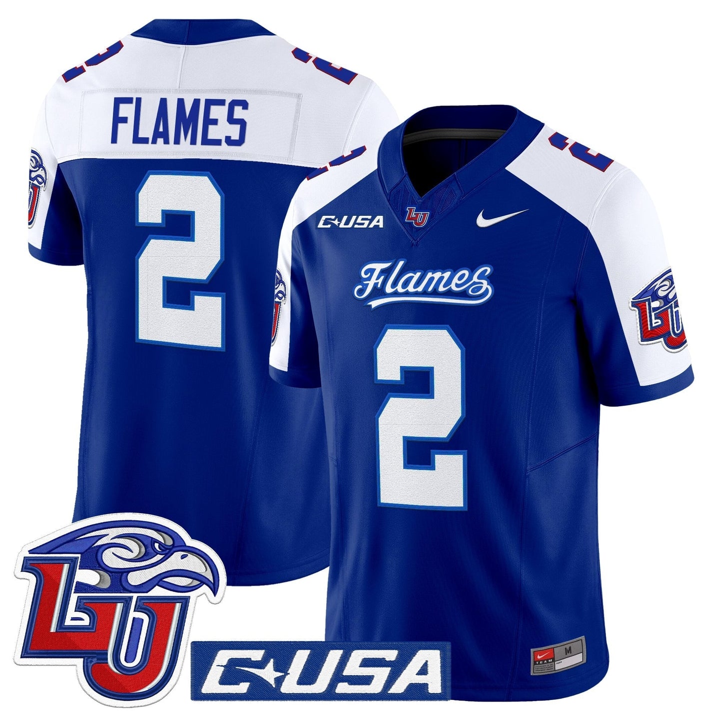 Navy Alternate - #25 Flames