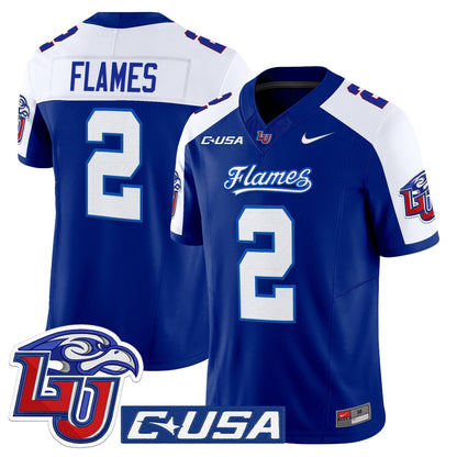 Navy Alternate - #25 Flames