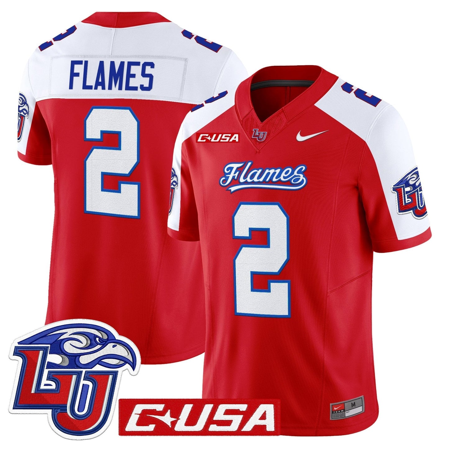 Red Alternate - #25 Flames
