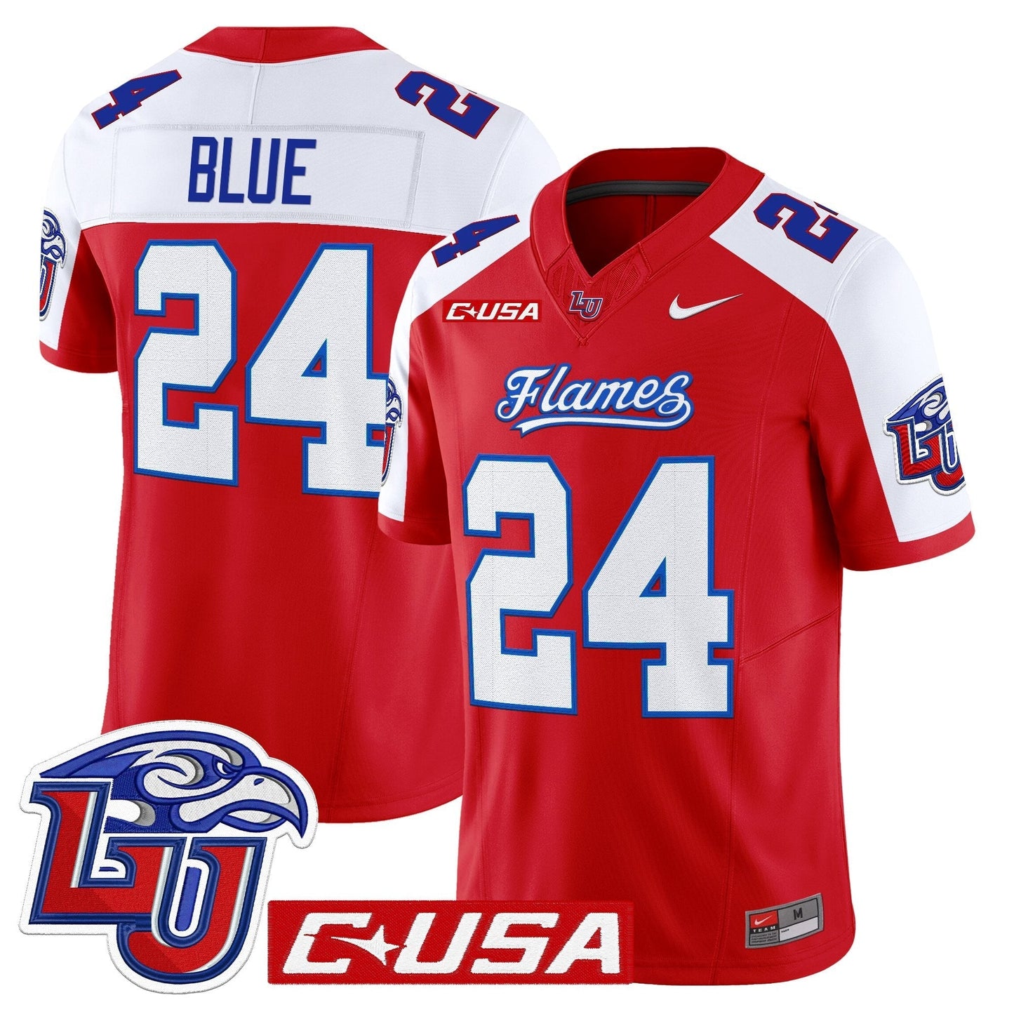 Red Alternate - Vaughn Blue