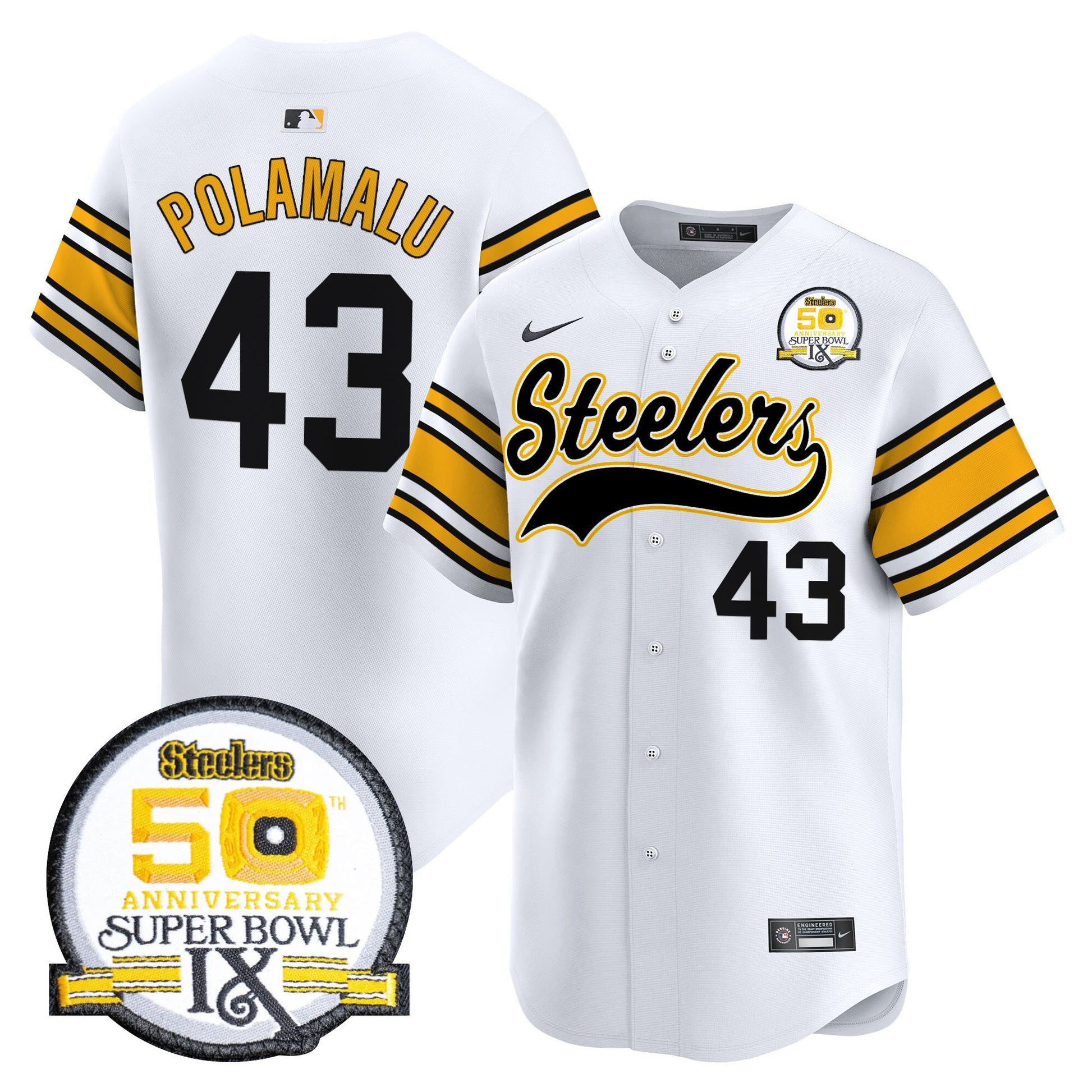 1975 White - Troy Polamalu