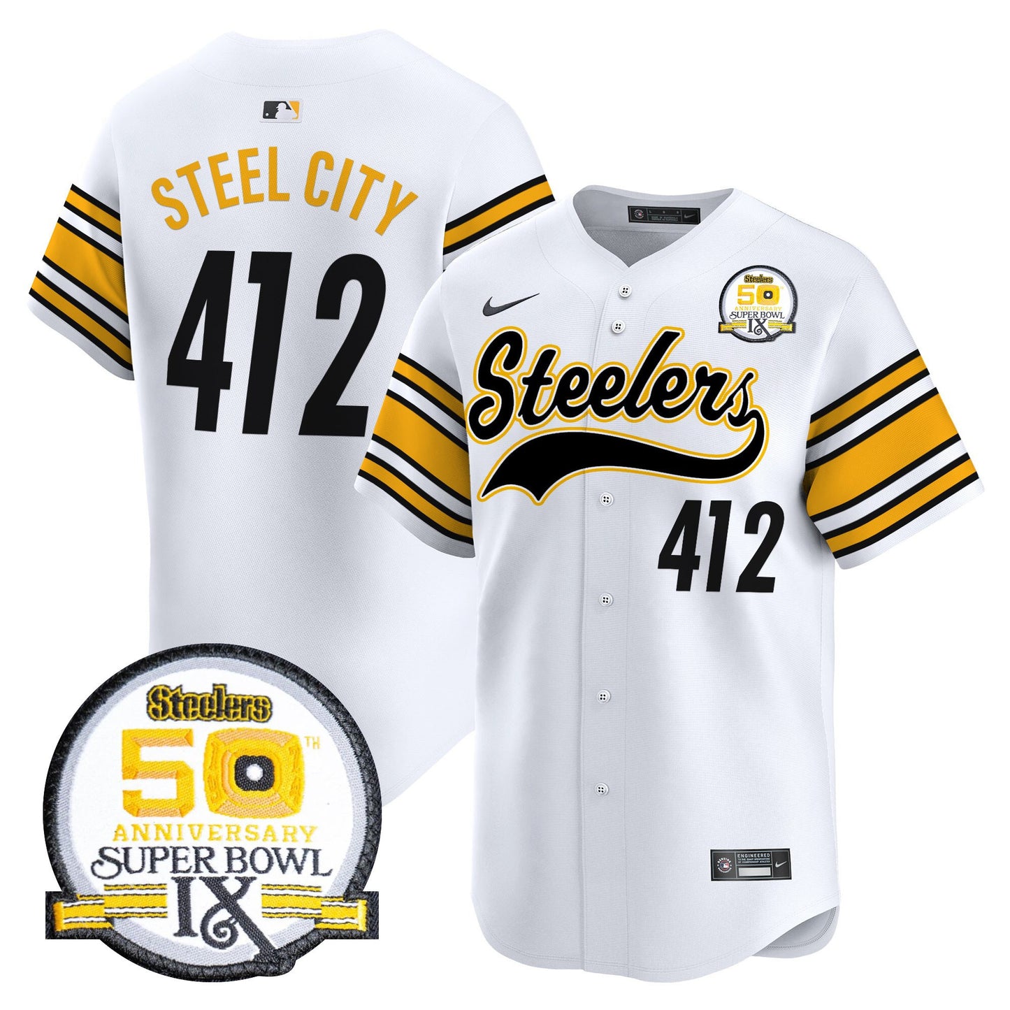 White - Steel City 412