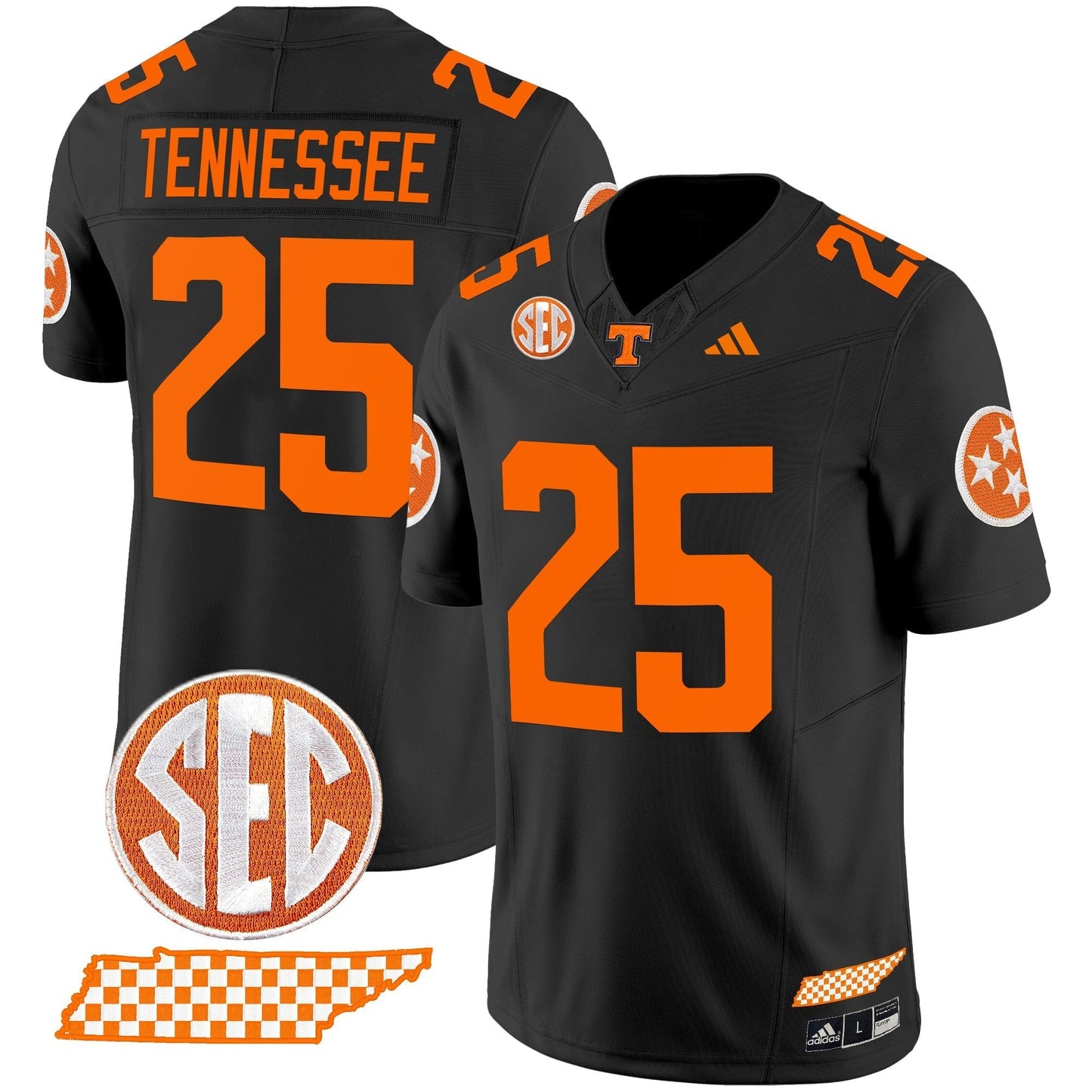 Black - #25 Tennessee