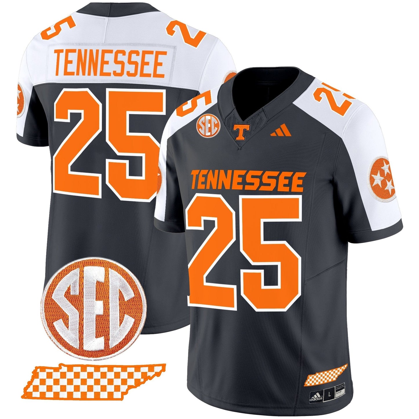 Grey Alternate - #25 Tennessee