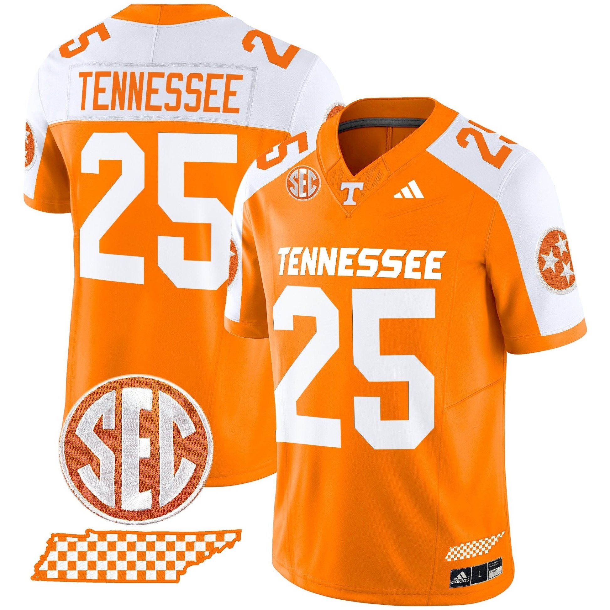 Orange Alternate - #25 Tennessee