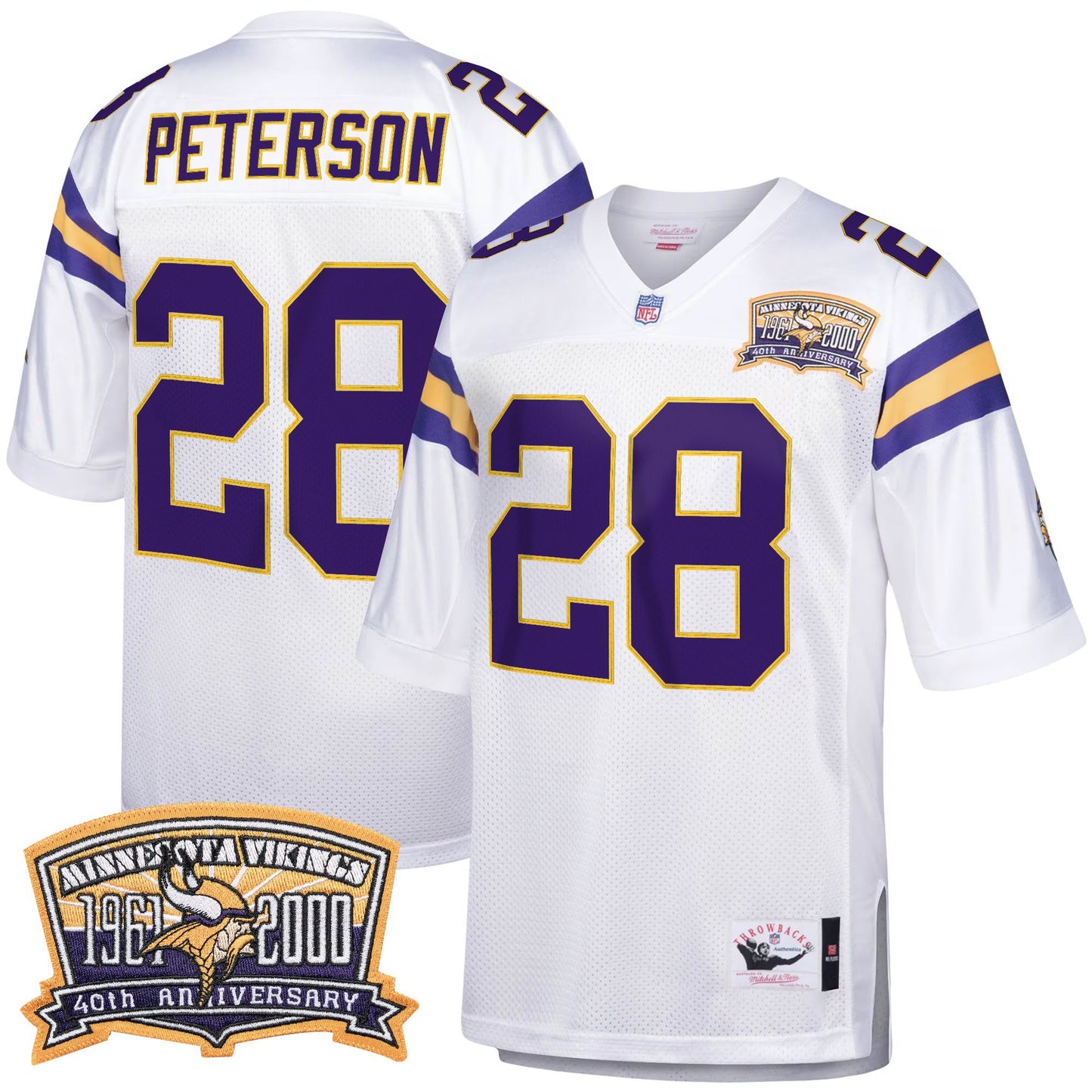White Retired - Adrian Peterson