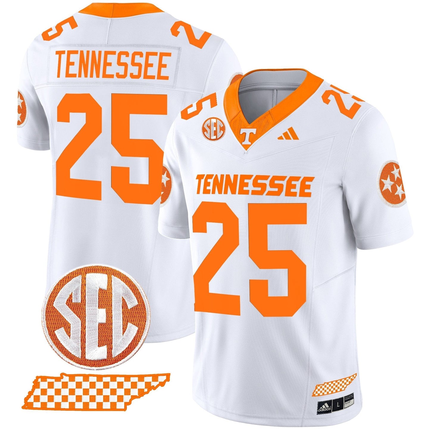 White - #25 Tennessee