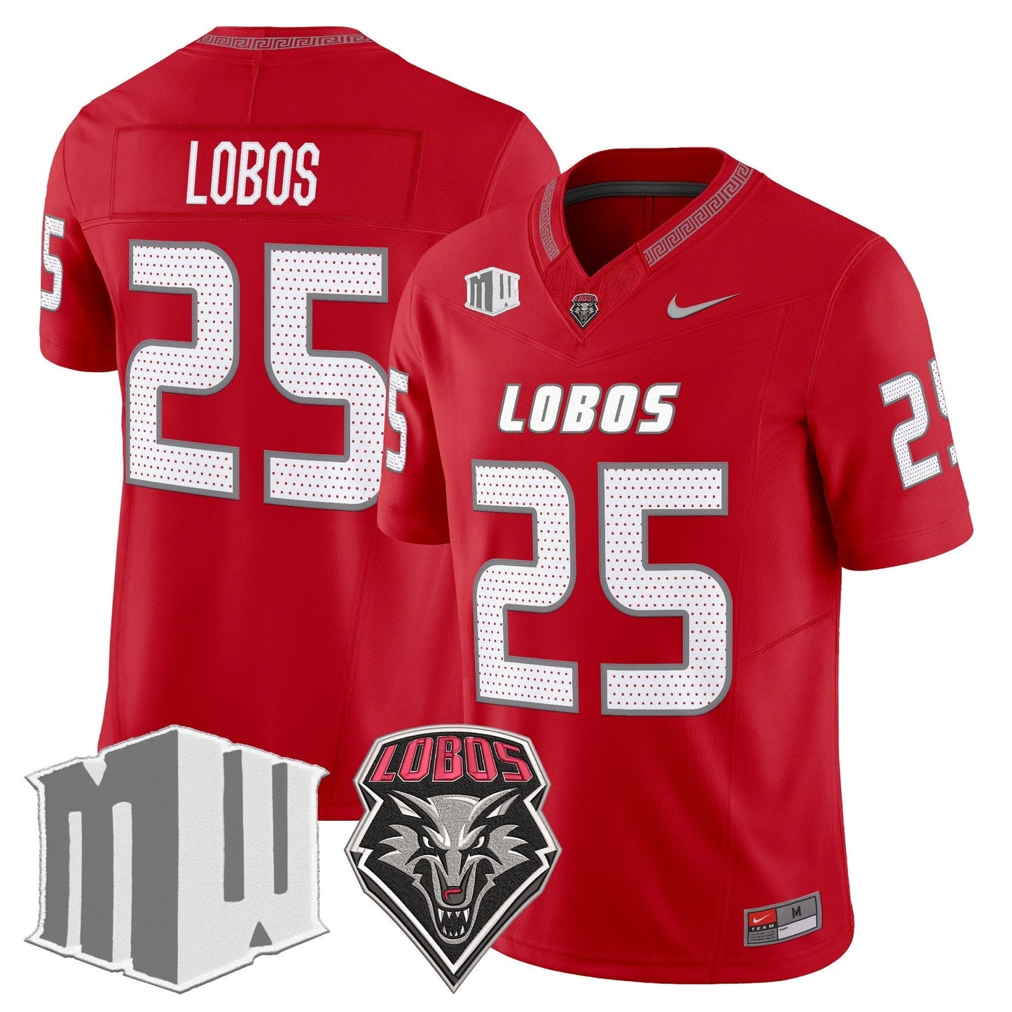 Red - #25 Lobos