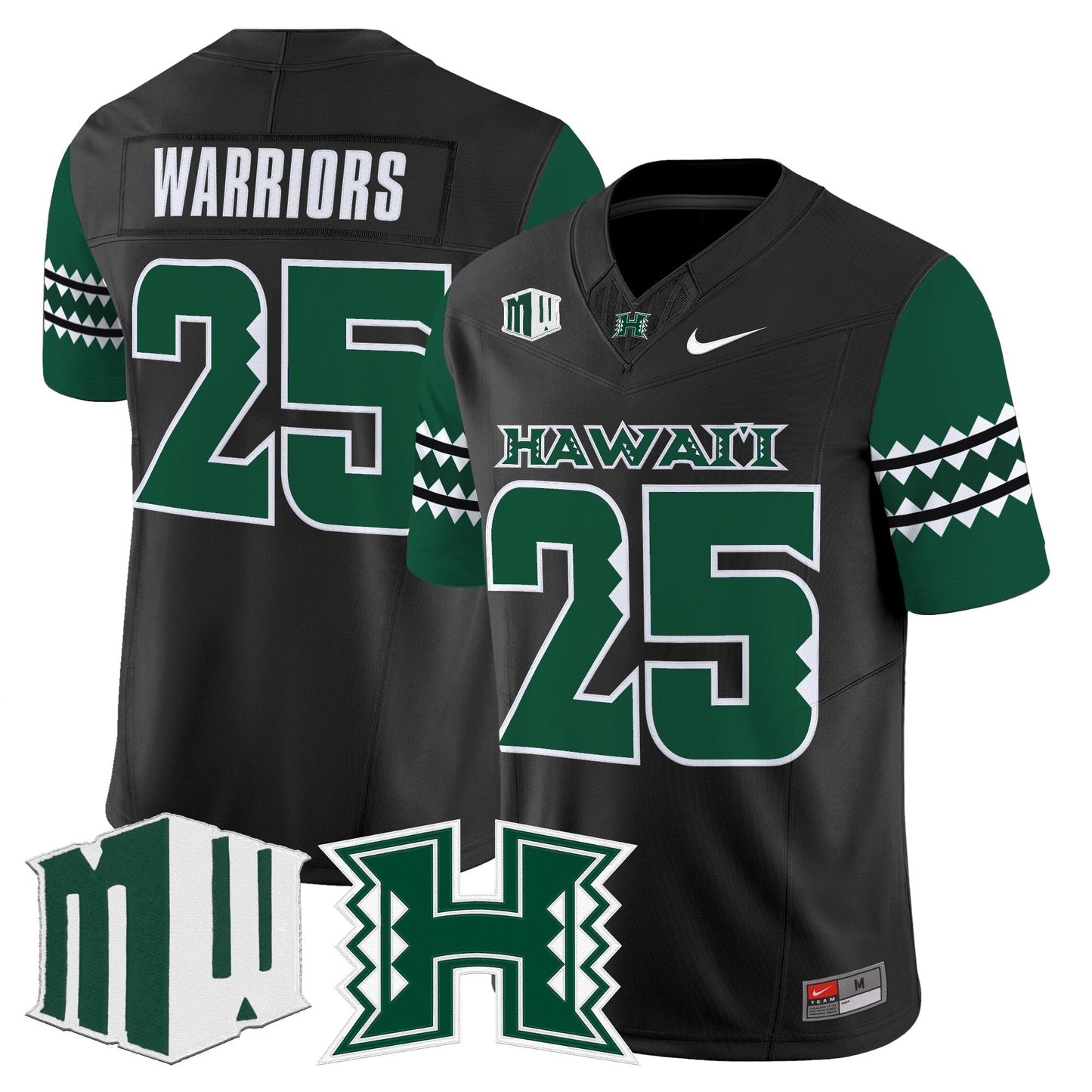 Black - #25 Warriors