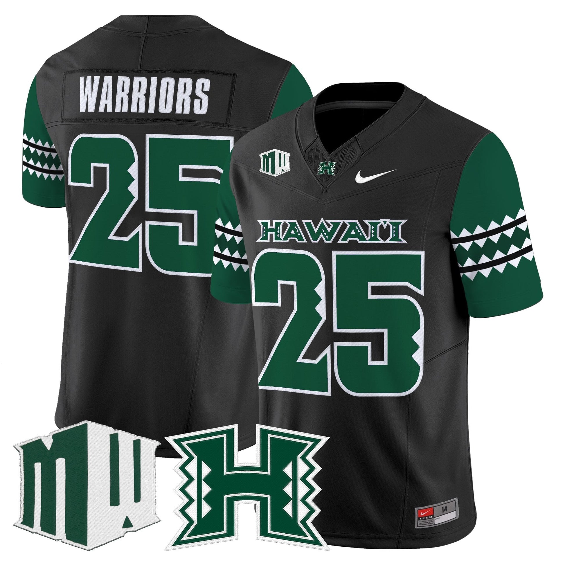 Black - #25 Warriors