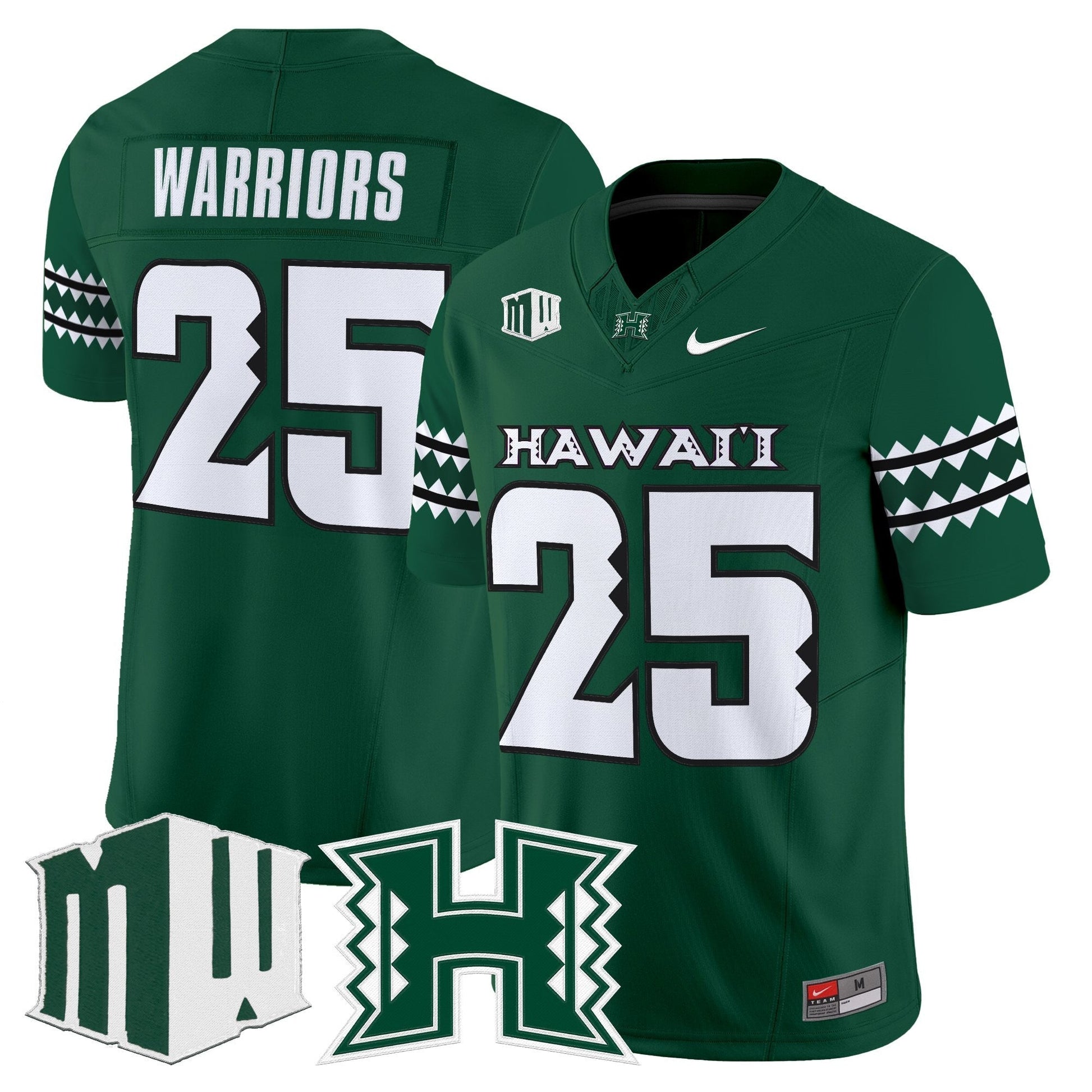 Green - #25 Warriors