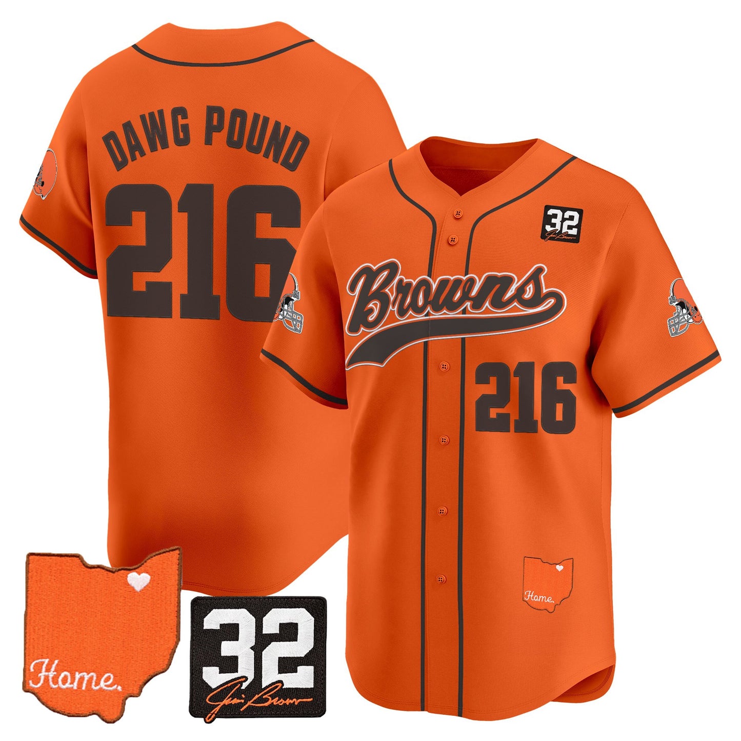 Orange - Dawg Pound 216