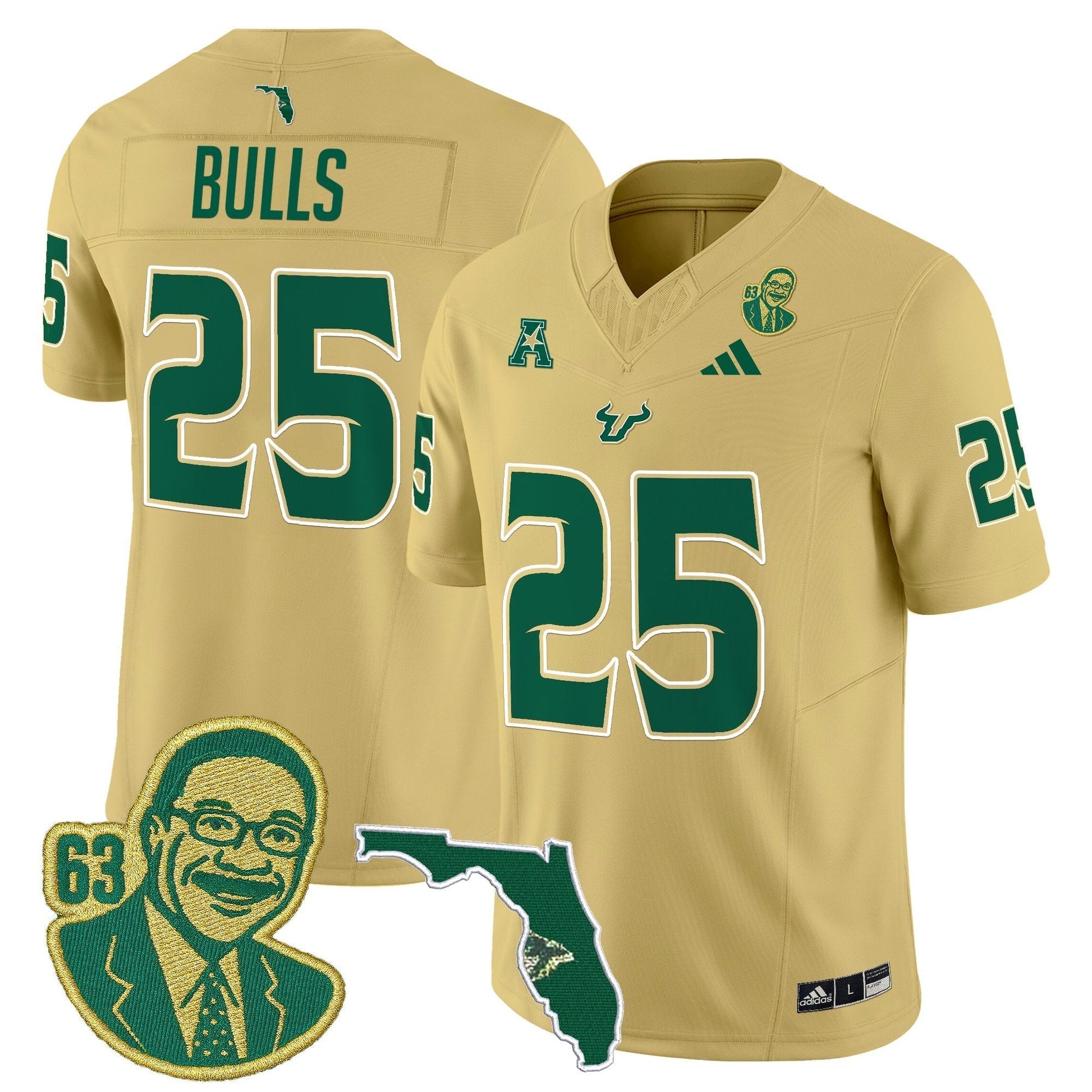 Gold - #25 Bulls