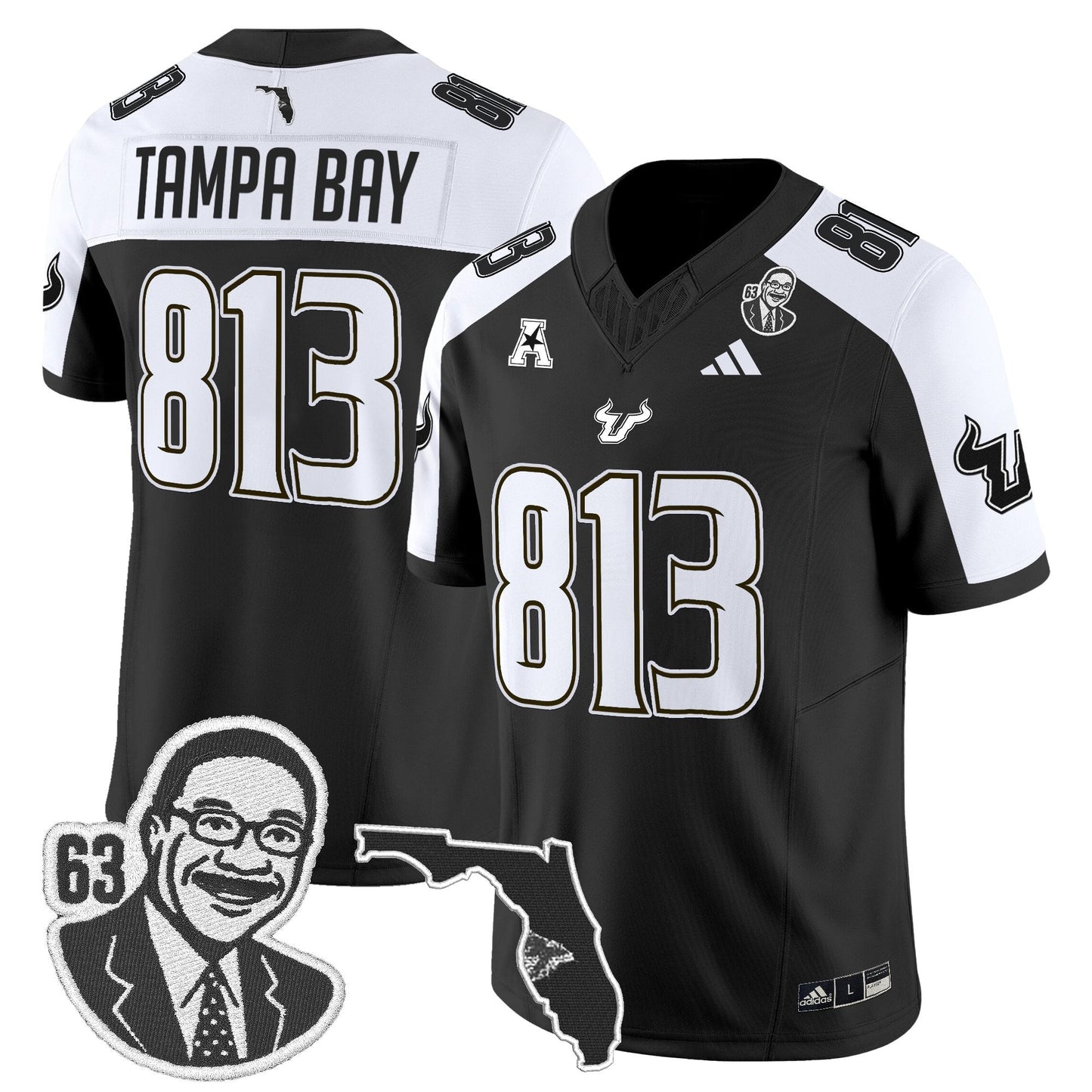 Black Alternate - Tampa Bay 813