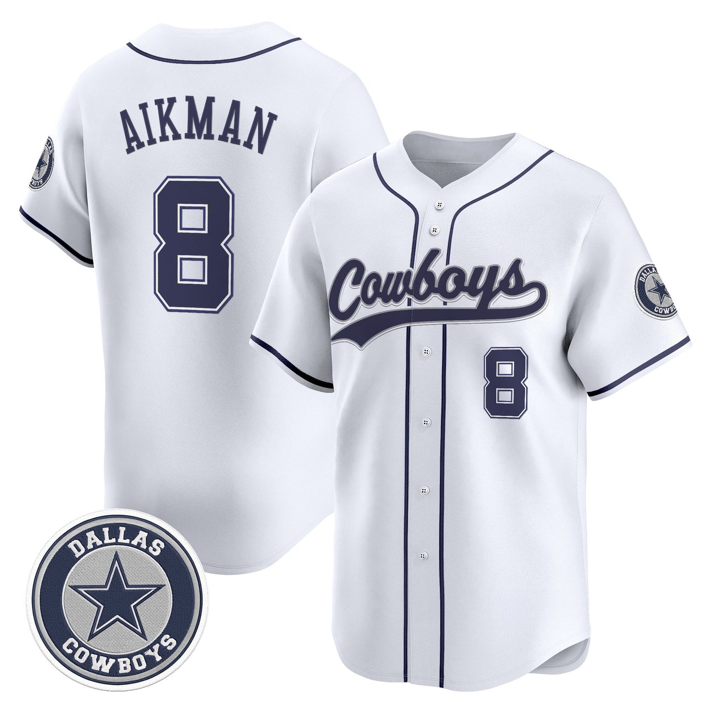 White - Troy Aikman