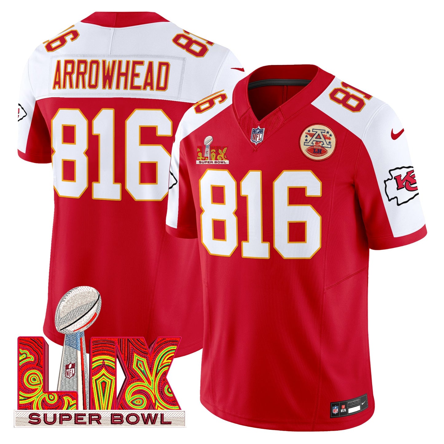 Red Alternate - Arrowhead 816
