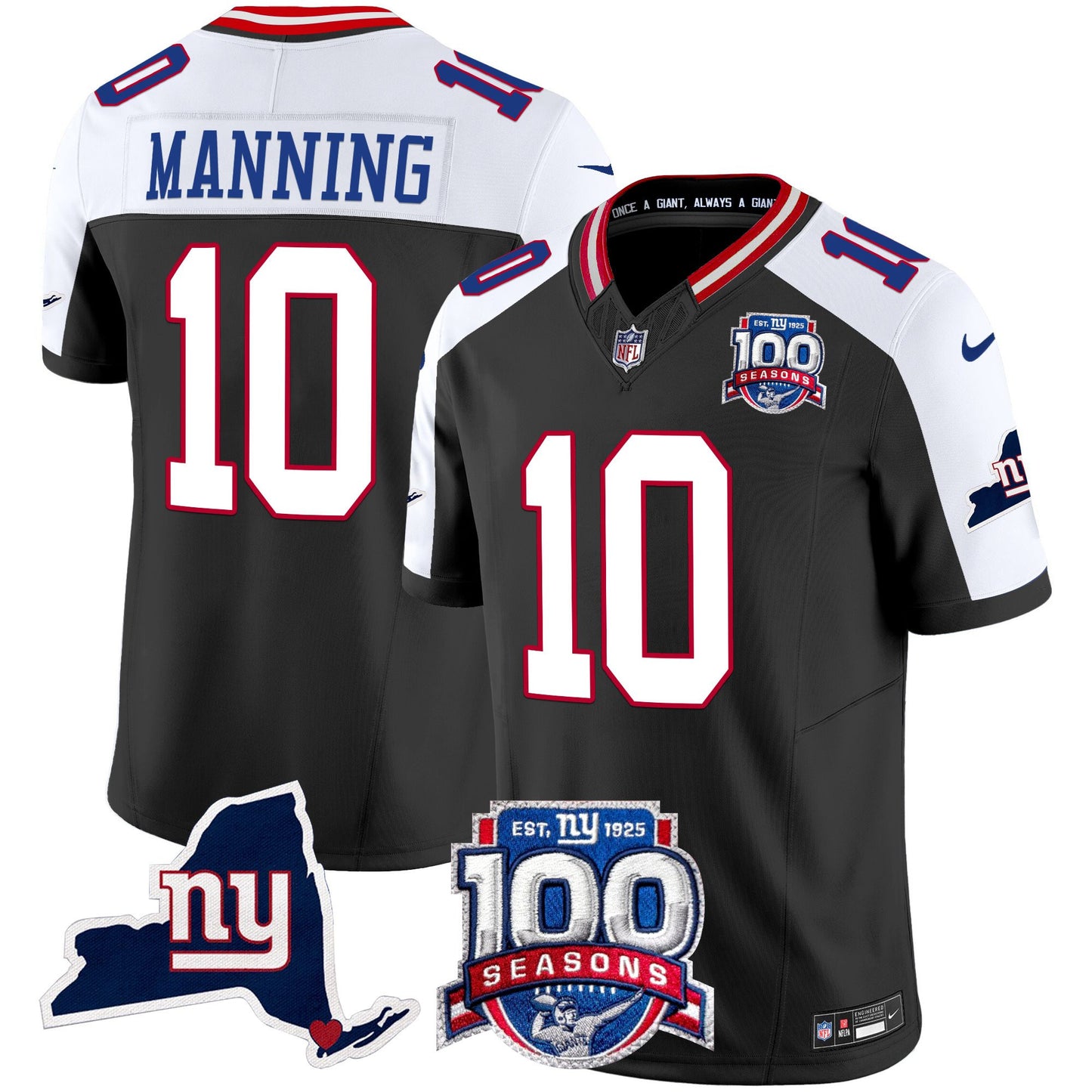 Black Alternate - Eli Manning