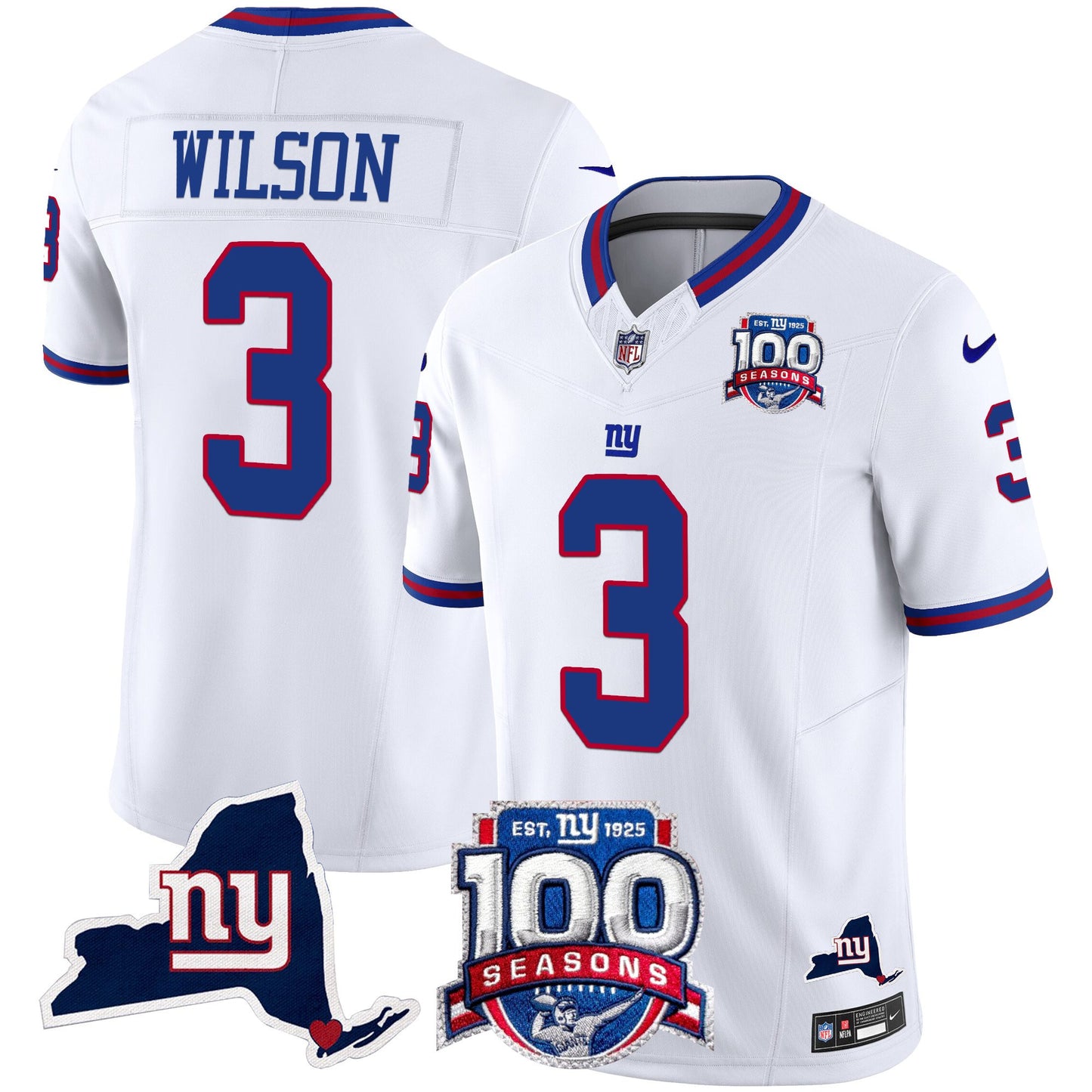 White - Russell Wilson