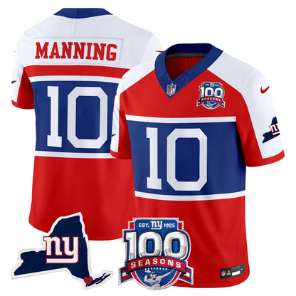 Red Alternate - Eli Manning