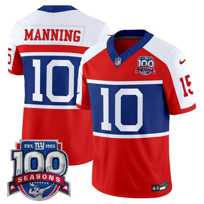 Red Alternate - Eli Manning