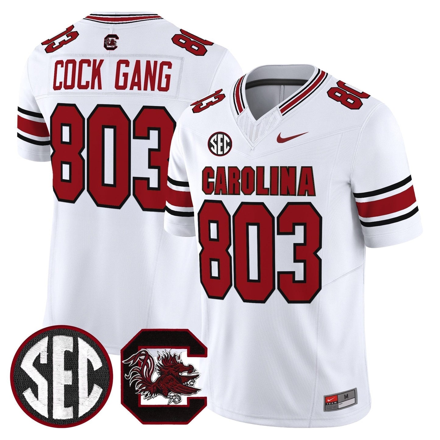 White - Cock Gang 803