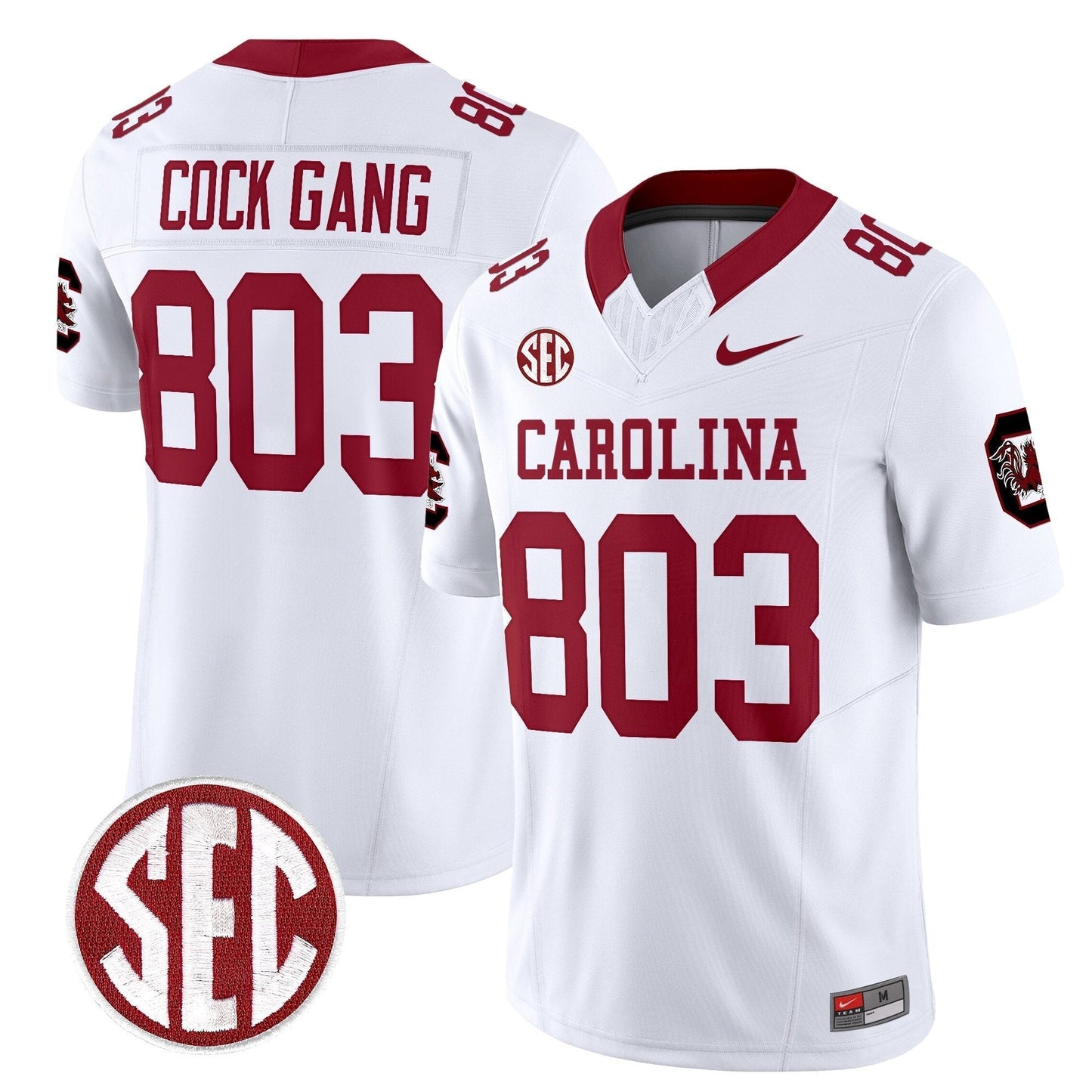 White - Cock Gang 803