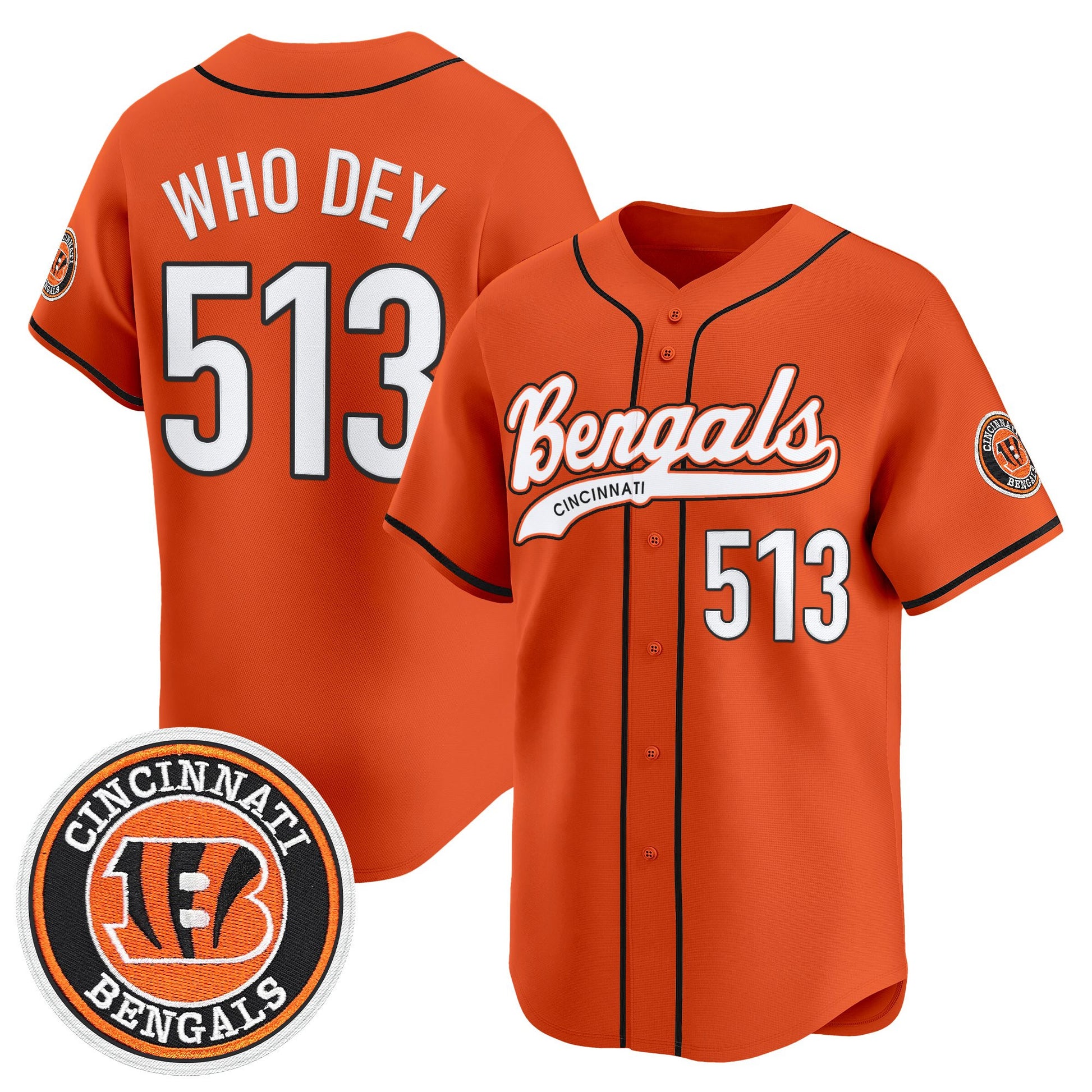 Orange - Who Dey 513