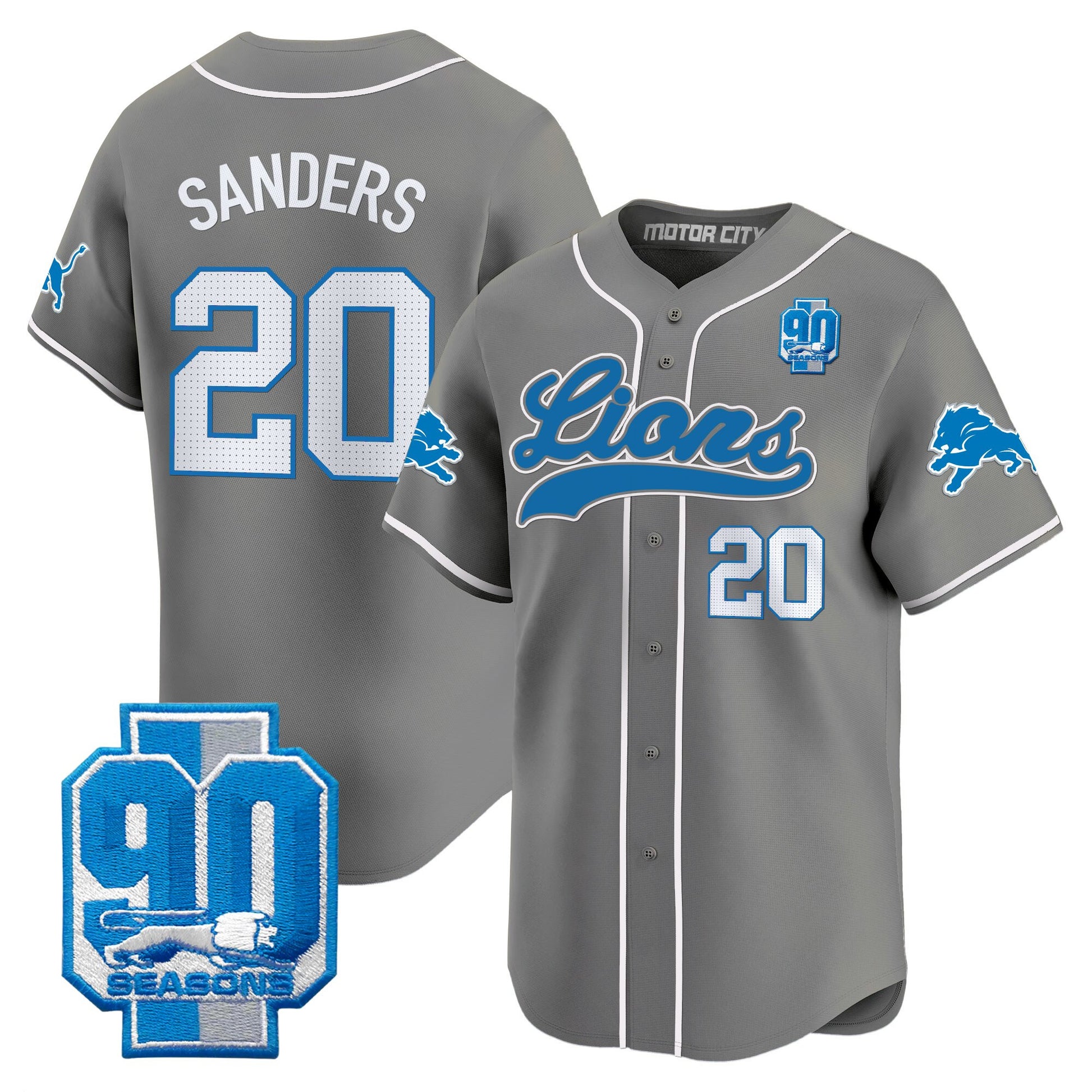 Gray - Barry Sanders