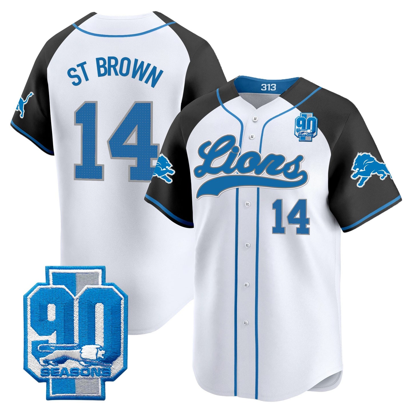 Black Alternate - St. Brown