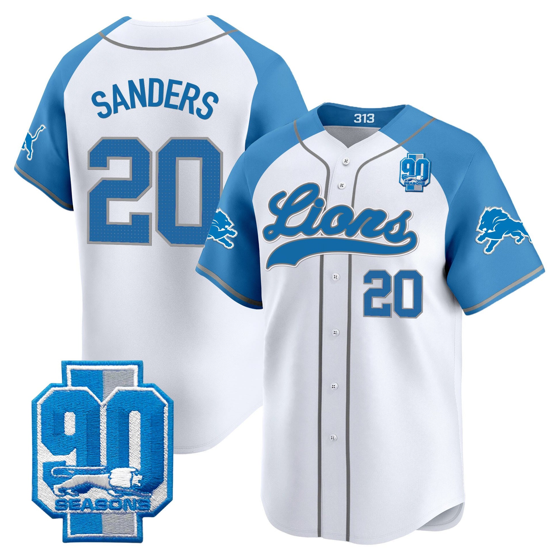 Blue Alternate - Barry Sanders