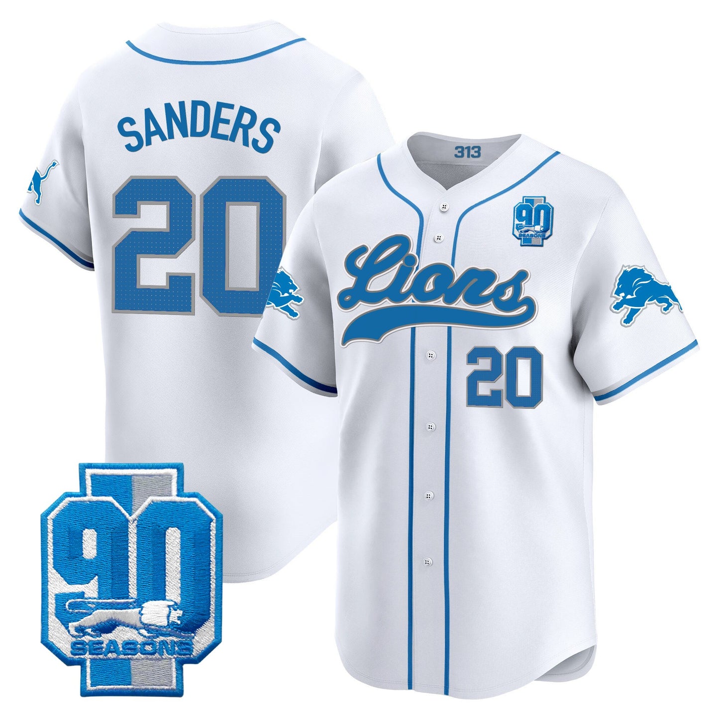 White - Barry Sanders