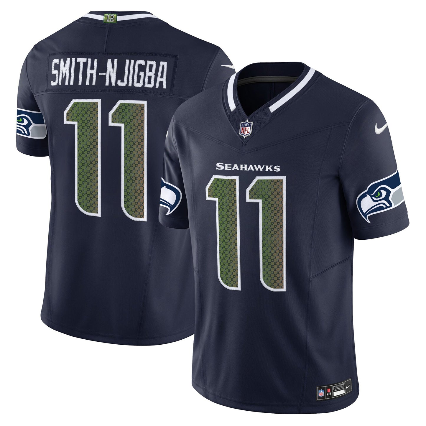 College Navy - Smith-Njigba