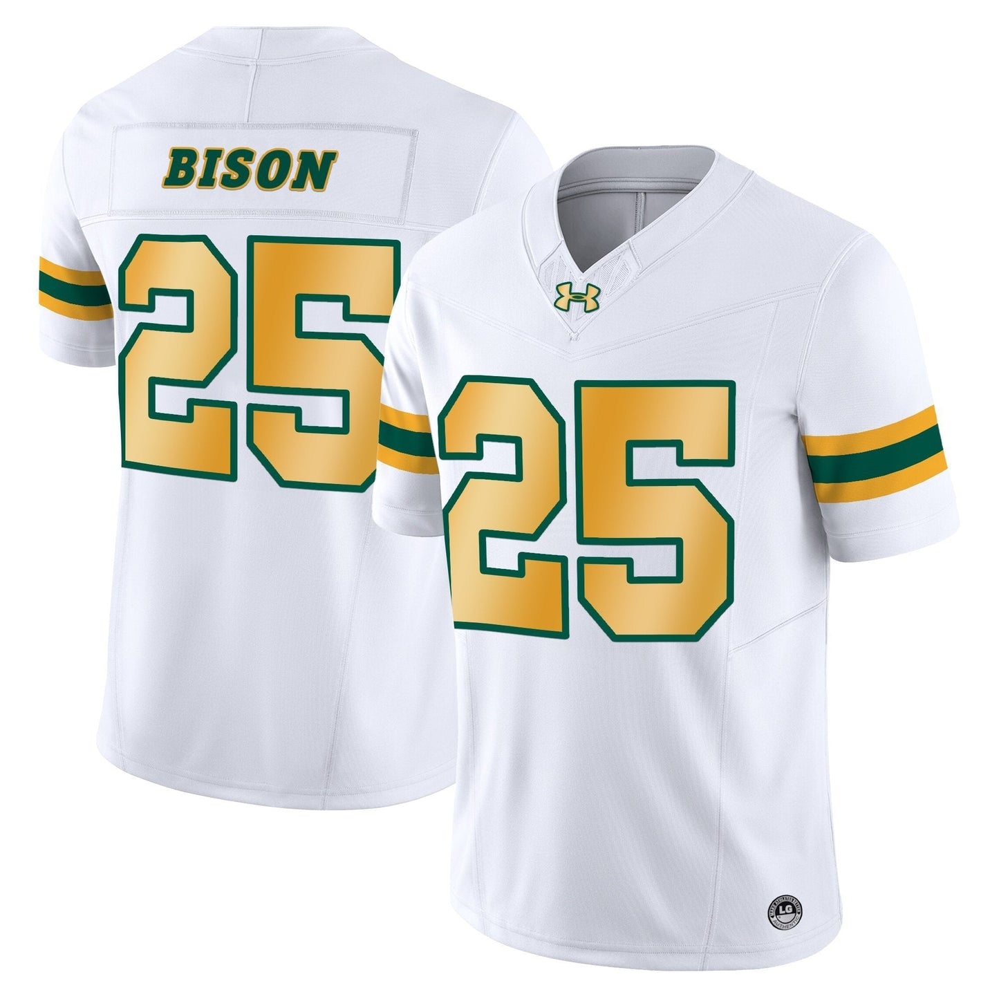 White - #25 Bison