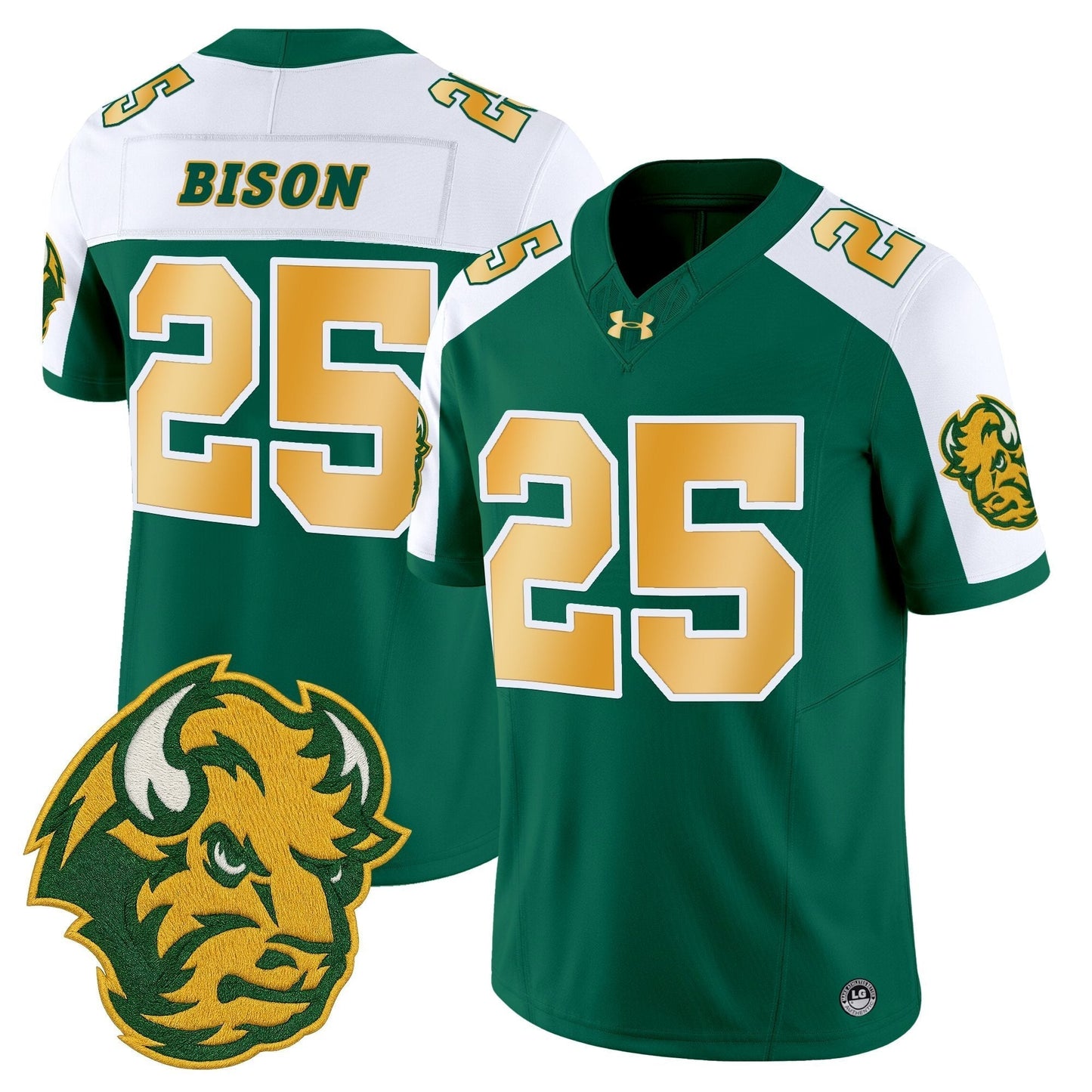 Green Alternate - #25 Bison